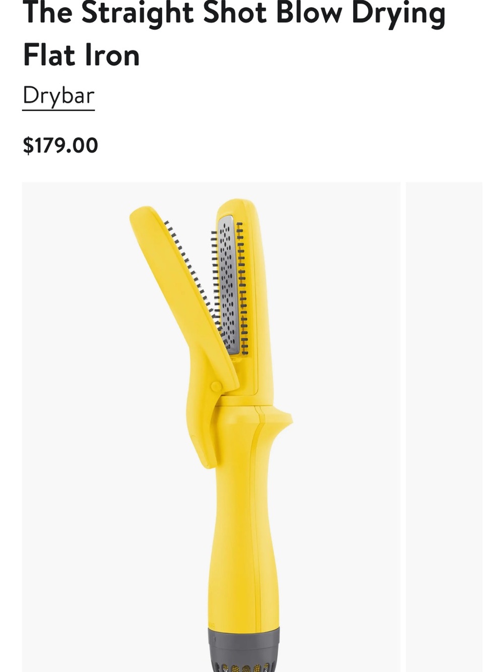 Drybar Double Shot Dryer Brush - Yellow